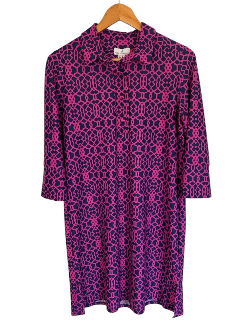 Jude Connally Susanna Shirt Dress Jude Cloth Size Medium